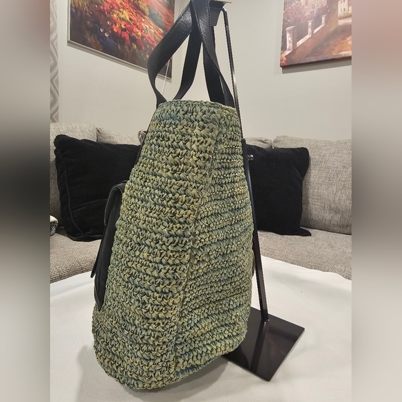 Free People En Riva Raffia Tote Bag - Picture 3 of 13